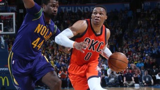 Westbrook scores 41 in triple-double as Thunder top Pelicans (Feb 26, 2017)