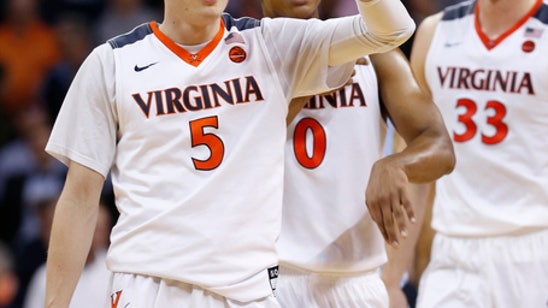 Guy, Perrantes help No. 23 Virginia beat No. 5 UNC 53-43 (Feb 27, 2017)