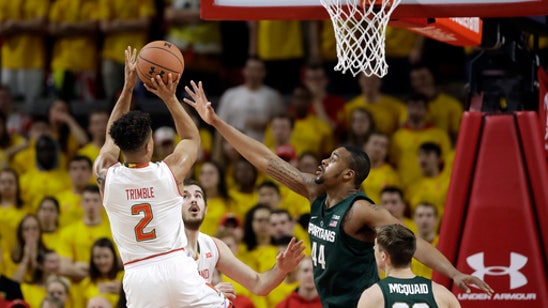 Trimble's late shot lifts Maryland over Michigan State 63-60 (Mar 04, 2017)