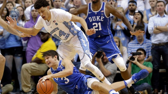 Duke's Allen receives T for elbowing UNC's Robinson in face