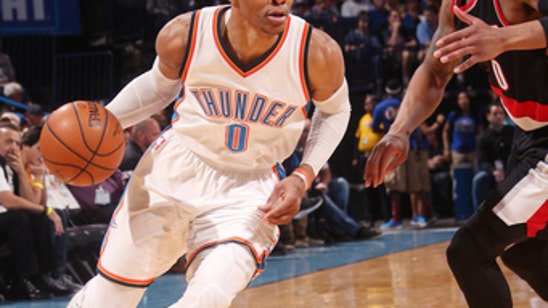 Trail Blazers overcome Westbrook's 58 to top Thunder 126-121 (Mar 07, 2017)