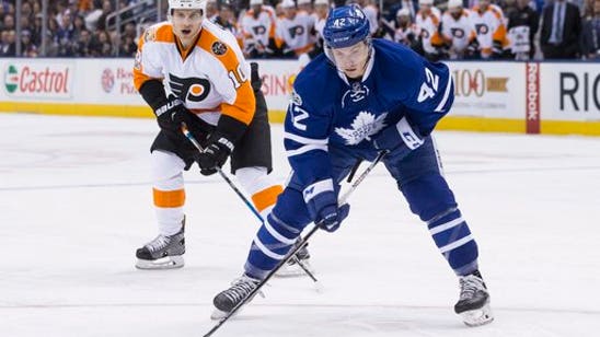 Andersen helps Maple Leafs top Flyers 4-2 (Mar 09, 2017)