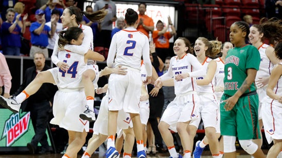 Brooke Pahukoa leads Boise State to Mountain West title (Mar 10, 2017)