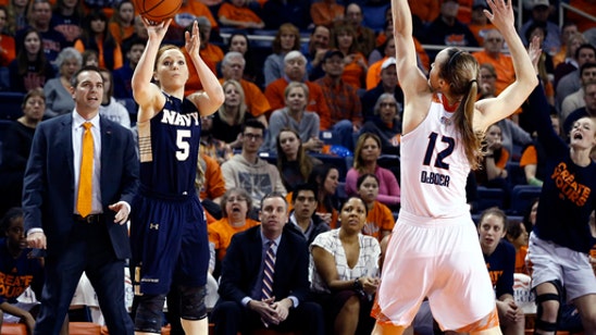 Bucknell women top Navy 79-71 in OT; 1st NCAA bid since '08 (Mar 12, 2017)