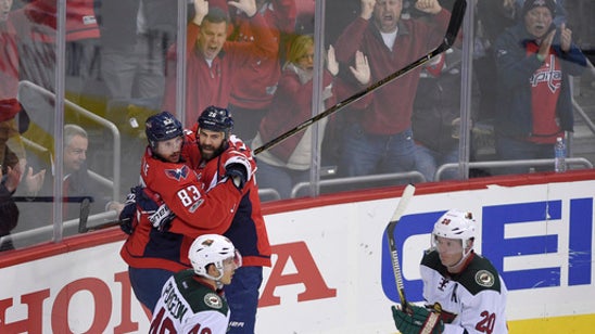 Ovechkin ends goal drought, Capitals beat Wild to snap skid (Mar 14, 2017)