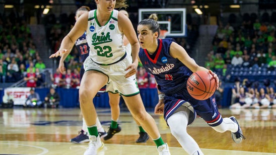 Mabrey leads Notre Dame to 79-49 win over Robert Morris (Mar 17, 2017)