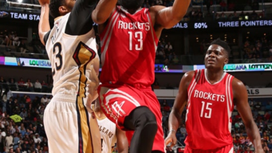 Hill's career-high 30 lead Pelicans past Rockets 128-112 (Mar 17, 2017)