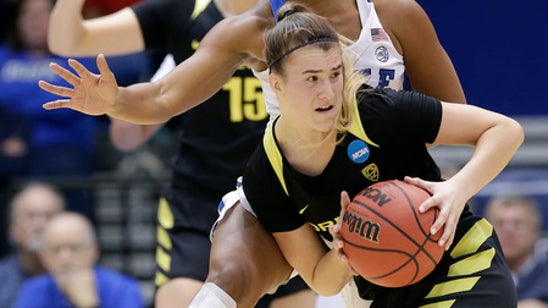 Oregon upsets Duke 74-65, advances to 1st women's Sweet 16 (Mar 20, 2017)