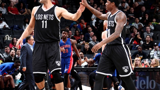 Lopez's jumper at buzzer gives Nets 98-96 win over Pistons (Mar 21, 2017)