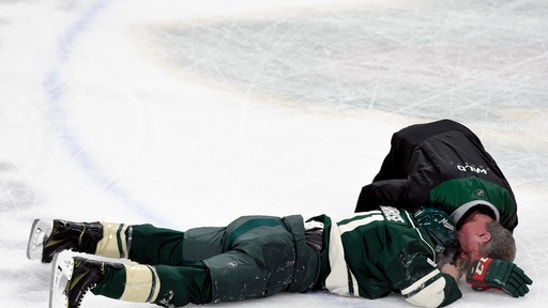 Wild's Parise could return next week after scary collision