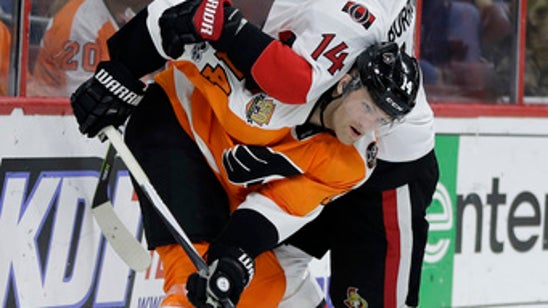 Weal leads Flyers past Senators 3-2 in shootout (Mar 28, 2017)