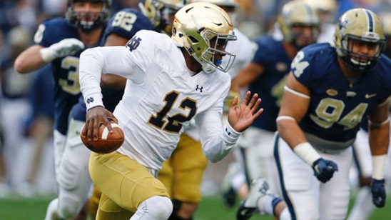 Notre Dame turns to sophomore QB Brandon Wimbush