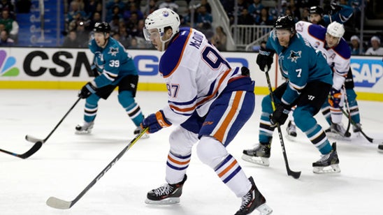 Banged-up Sharks try to slow down McDavid and Oilers