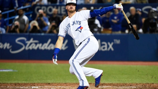 Blue Jays put Donaldson on 10-day DL with sore right calf