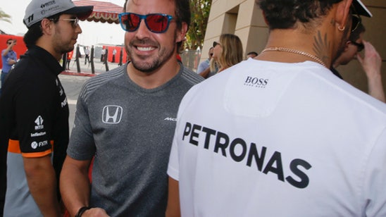 F1 driver Fernando Alonso preparing for Indy 500