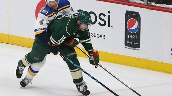 Wild's Staal has concussion from head-first boards crash