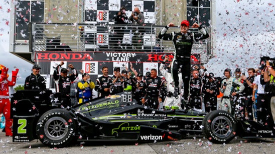 Newgarden wins for Team Penske at Barber Motorsports Park