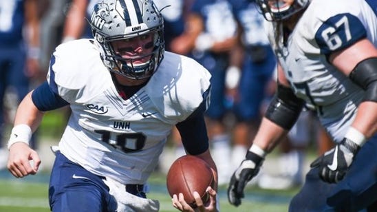 QB Knight at the controls of UNH offense