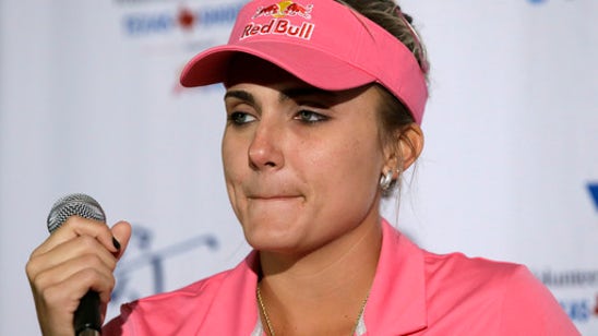 Thompson emotional, ready to return after major LPGA penalty