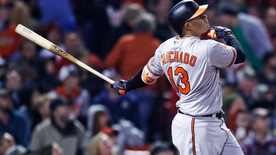 Machado homers, drives in 2 in Orioles' 5-2 win over Red Sox (May 01, 2017)