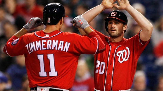 Zimmerman homers, leads hot Nationals past Phillies 6-2 (May 06, 2017)