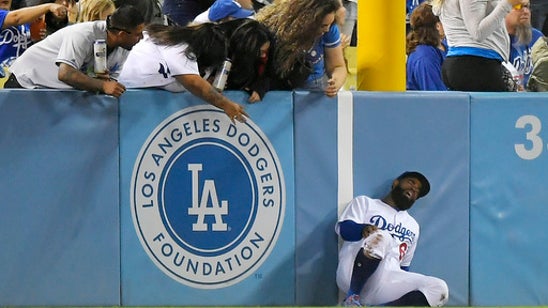 Dodgers' Toles has torn ACL, will miss rest of season