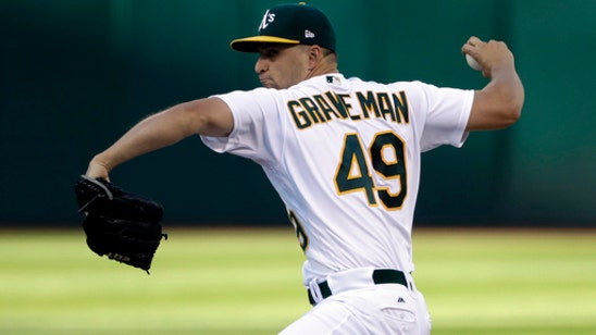 Graveman going on DL; A's to recall Mengden for Monday start