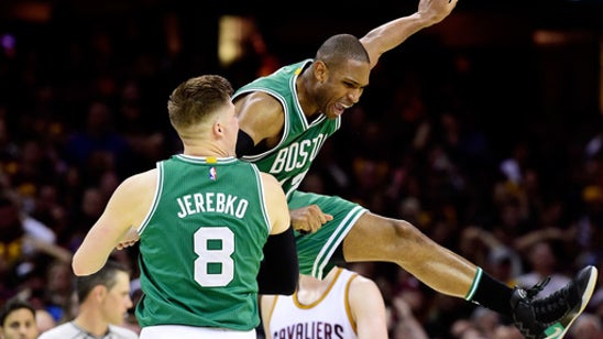 Celtic pride: Bradley's last-second shot stuns Cavs 111-108 (May 21, 2017)