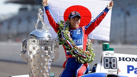 Sato takes Michael Andretti to victory lane at Indy