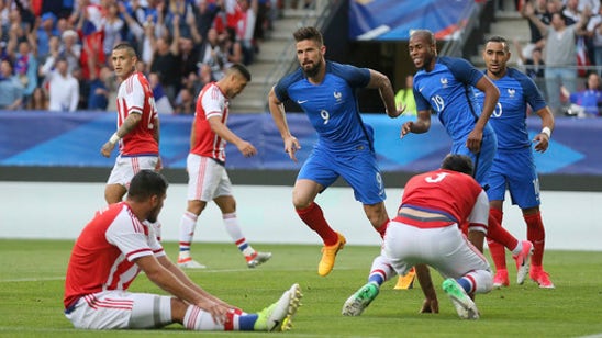 Giroud scores hat trick as France crushes Paraguay 5-0