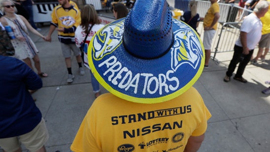 The Latest: Predators beat Penguins 5-1, trail Cup Final 2-1