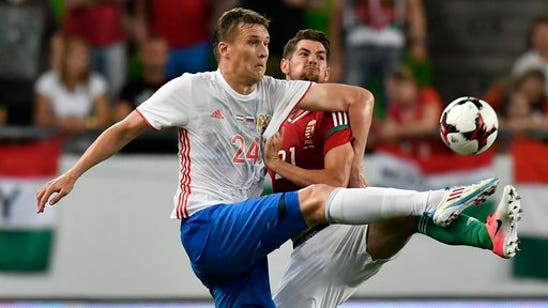 Russia beat Hungary 3-0 in friendly but Zobnin injured