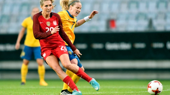 US women score in 2nd half, beat Sweden 1-0 in friendly