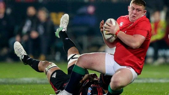 Lions raise game to beat Crusaders 12-3 in 3rd tour match