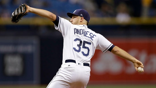 Rays to place Andriese on DL, recall Faria