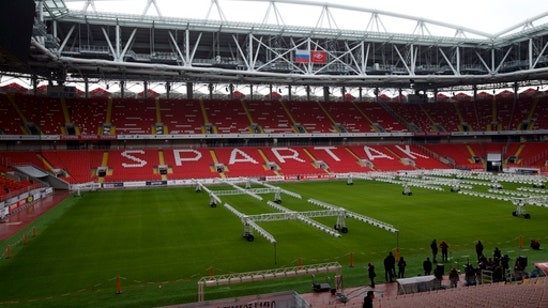 Russian stadiums readying to host Confederations Cup