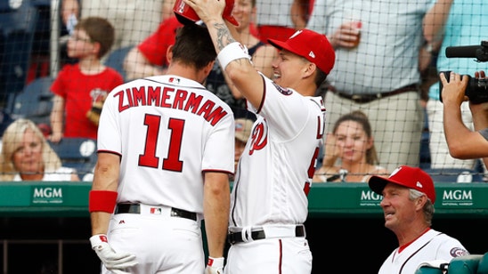 Zimmerman homers twice in return as Nats beat Braves 10-5 (Jun 13, 2017)