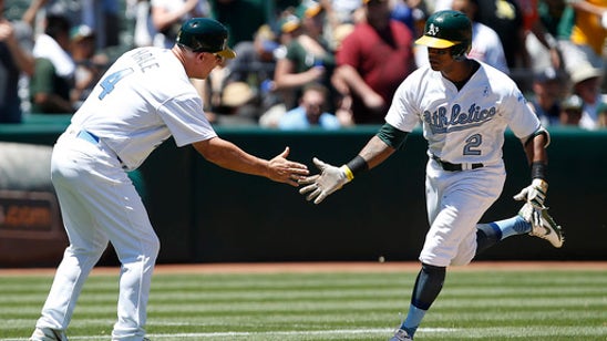 Khris Davis' 2-run homer leads Athletics to sweep of Yankees (Jun 18, 2017)