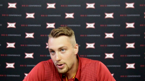 Iowa State's Lanning goes from playing QB to chasing them