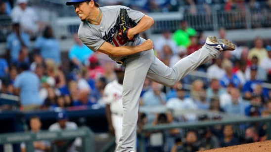 Maeda pitches Dodgers past Braves 3-2 for 9th straight (Aug 01, 2017)