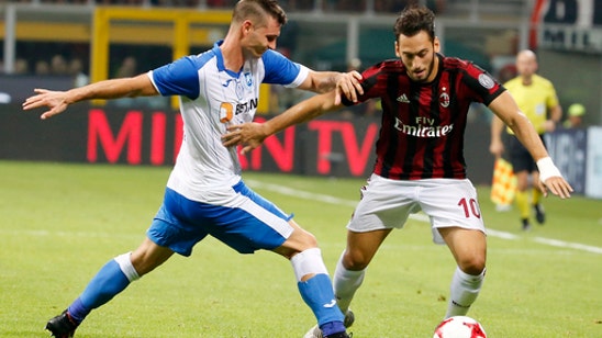 AC Milan to face Macedonian side Shkendija in Europa League