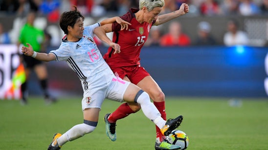 Rapinoe leads US' 3-0 rout of Japan in tournament finale