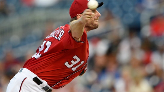 Scherzer scratched with sore neck; Nationals turn to Grace