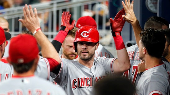 Romano sharp as Reds hit 3 HRs in 6th, beat Braves 5-3 (Aug 18, 2017)