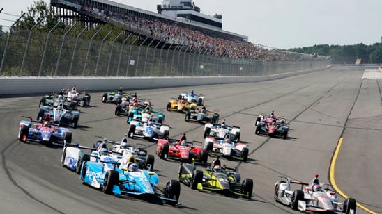 Power holds off Penske teammate Newgarden to win at Pocono