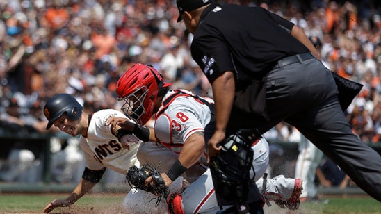 Hoskins homers again, Phillies beat Giants 5-2 (Aug 20, 2017)