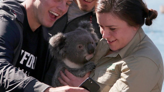 No rest for jet-lagged Rice: straight to practice Down Under