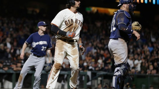 Chris Stratton stymies contending Brewers, Giants win 2-0 (Aug 21, 2017)
