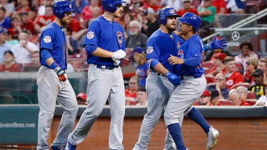 Schwarber homers, Cubs stay hot with 9-3 win over Reds (Aug 23, 2017)