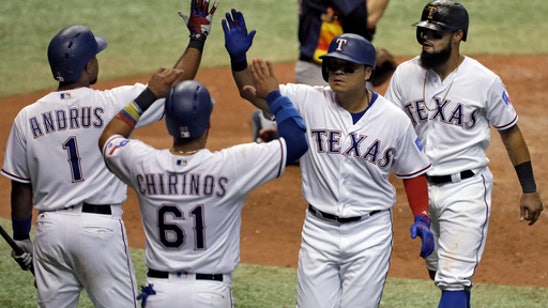 Choo paces Rangers' 12-2 rout of Astros in Florida (Aug 29, 2017)